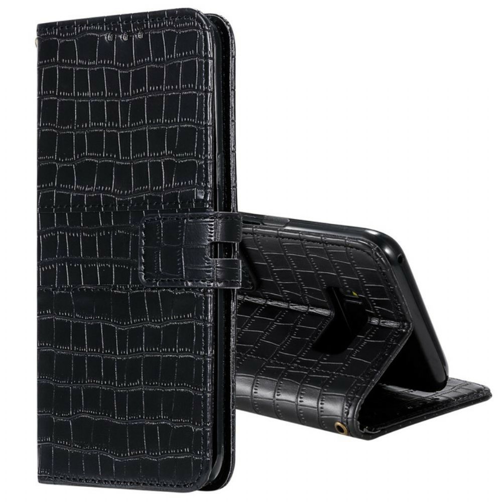 Leren Hoesje voor Samsung Galaxy S8 Intense Croc