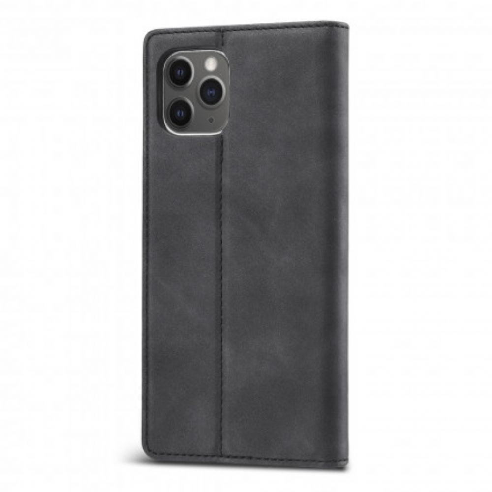 Bescherming Hoesje voor iPhone 11 Pro Folio-hoesje Lc.imeeke Ledereffect