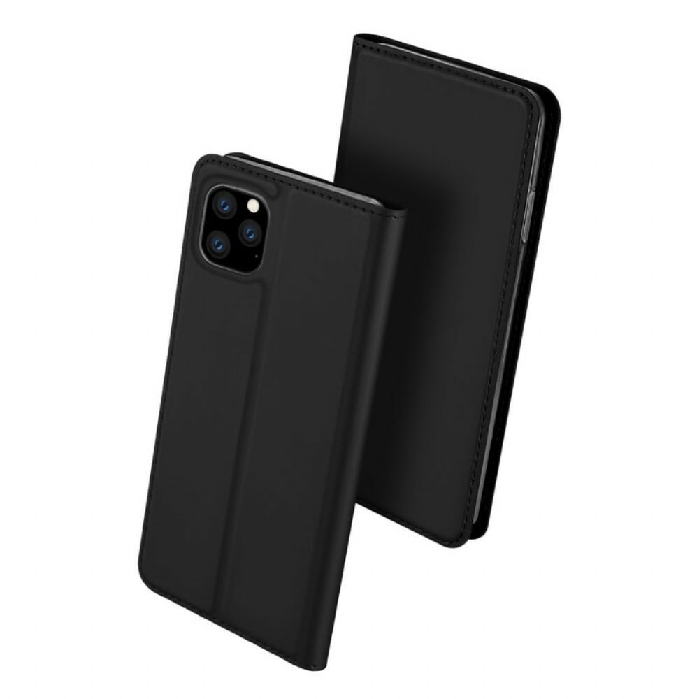 Bescherming Hoesje voor iPhone 11 Pro Folio-hoesje Skin Pro-serie Dux Ducis