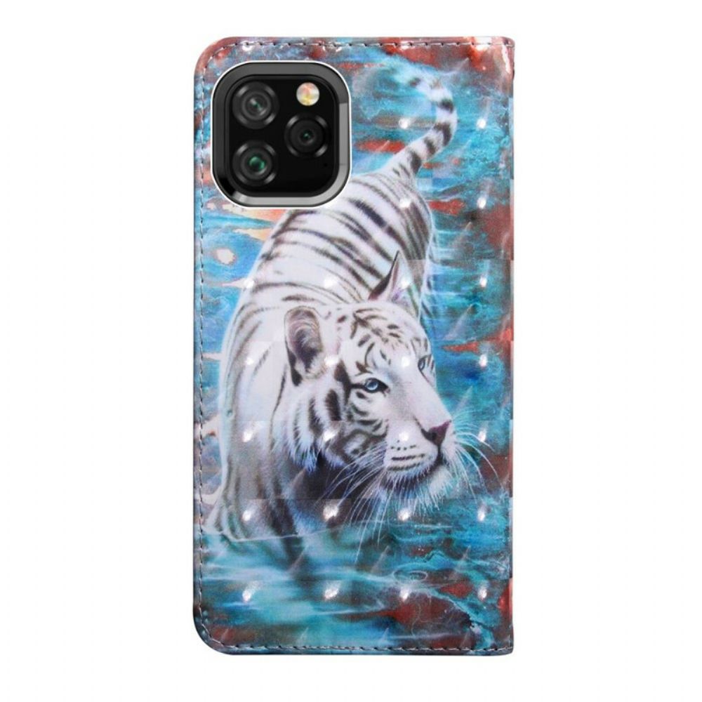 Flip Case voor iPhone 11 Pro Lucien De Tijger