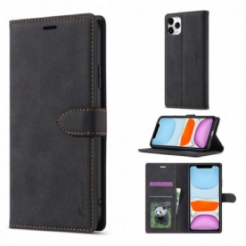 Folio-hoesje voor iPhone 11 Pro Faux Leather Forwenw