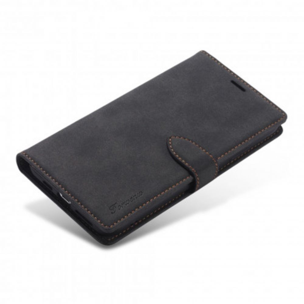 Folio-hoesje voor iPhone 11 Pro Faux Leather Forwenw