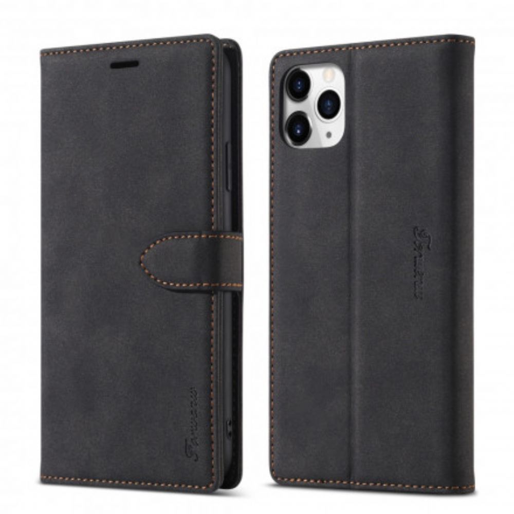 Folio-hoesje voor iPhone 11 Pro Faux Leather Forwenw