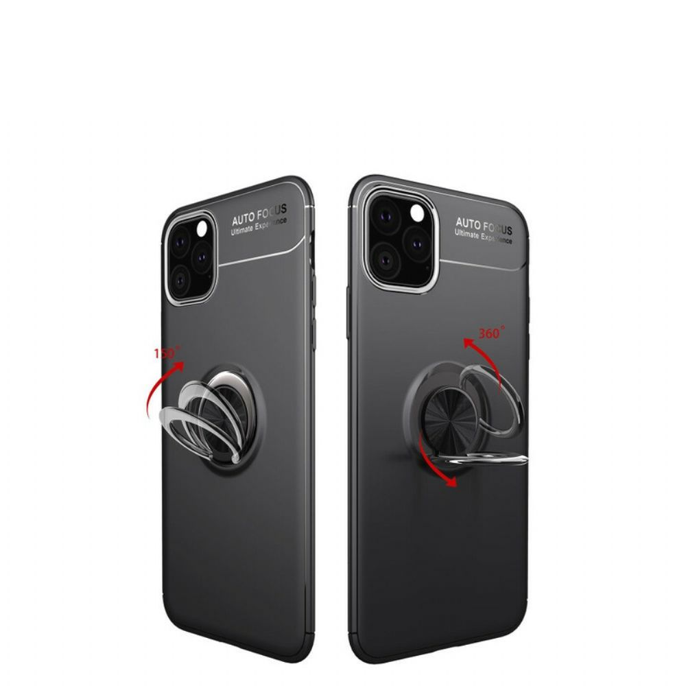 Hoesje voor iPhone 11 Pro Draaiende Ring