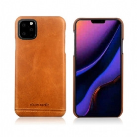 Hoesje voor iPhone 11 Pro Echt Pierre Cardin-leer