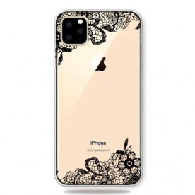 Hoesje voor iPhone 11 Pro Fijn Kant