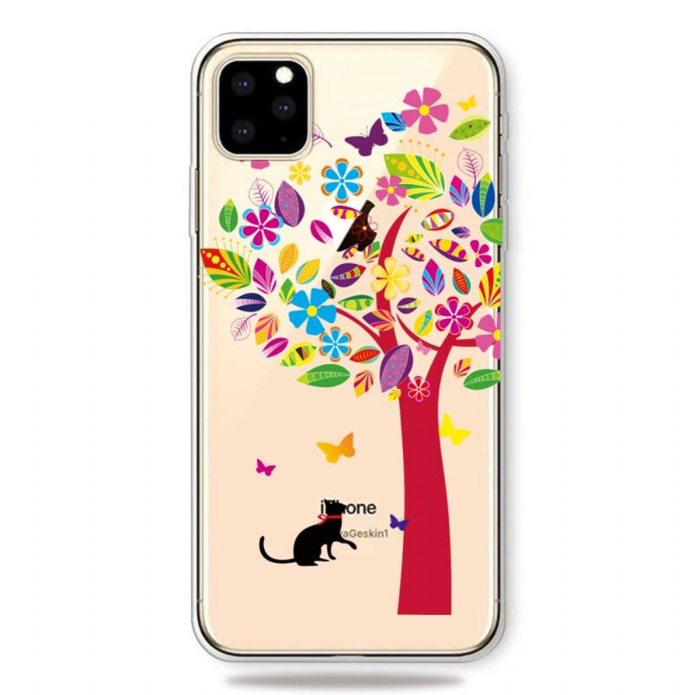 Hoesje voor iPhone 11 Pro Kat Onder De Boom