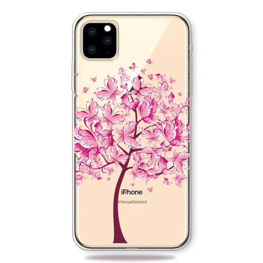 Hoesje voor iPhone 11 Pro Roze Boom Top