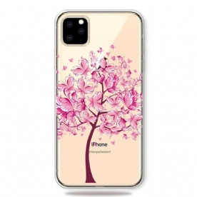 Hoesje voor iPhone 11 Pro Roze Boom Top