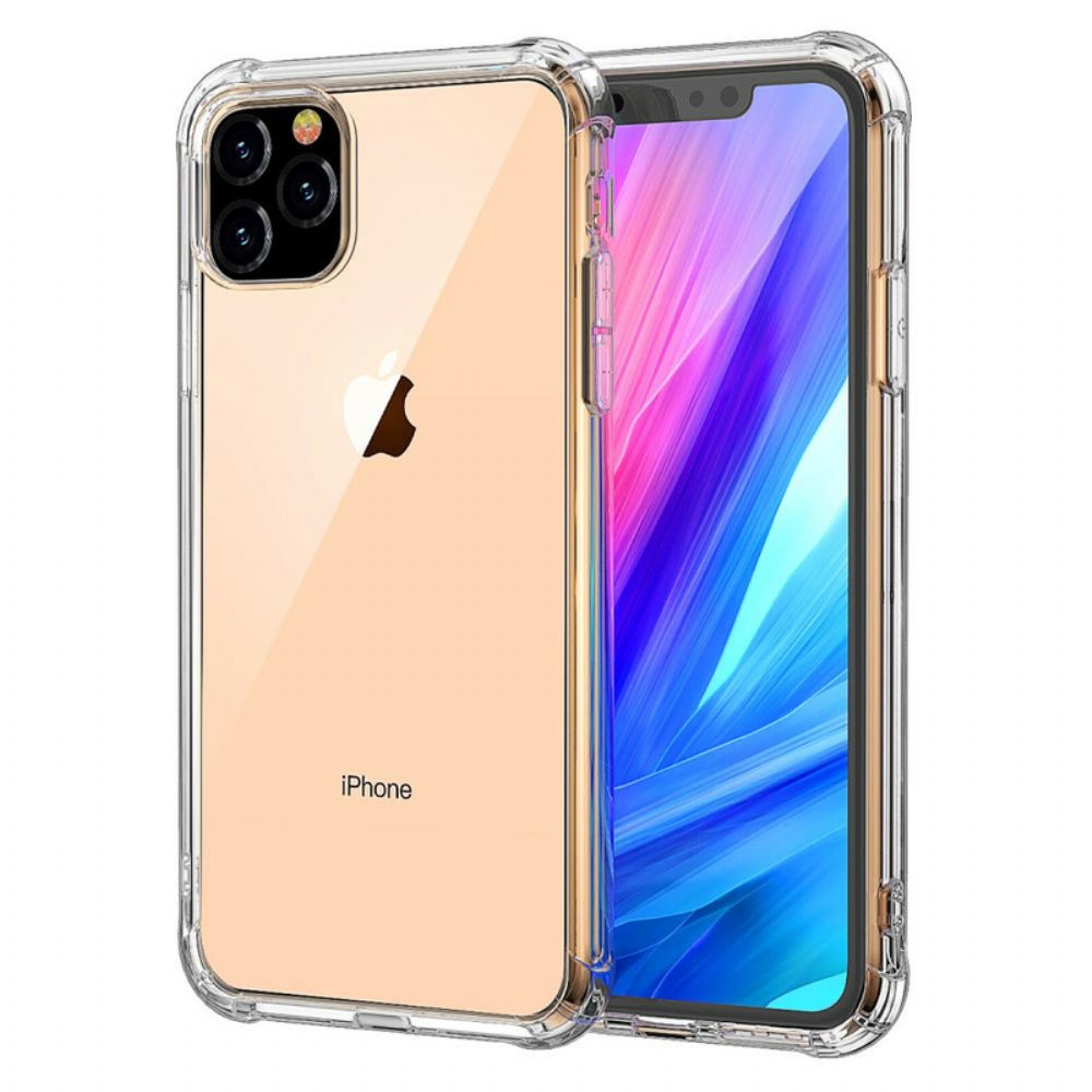 Hoesje voor iPhone 11 Pro Transparant Leeu-ontwerp