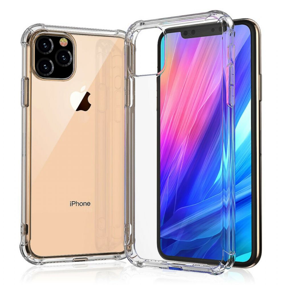 Hoesje voor iPhone 11 Pro Transparant Leeu-ontwerp