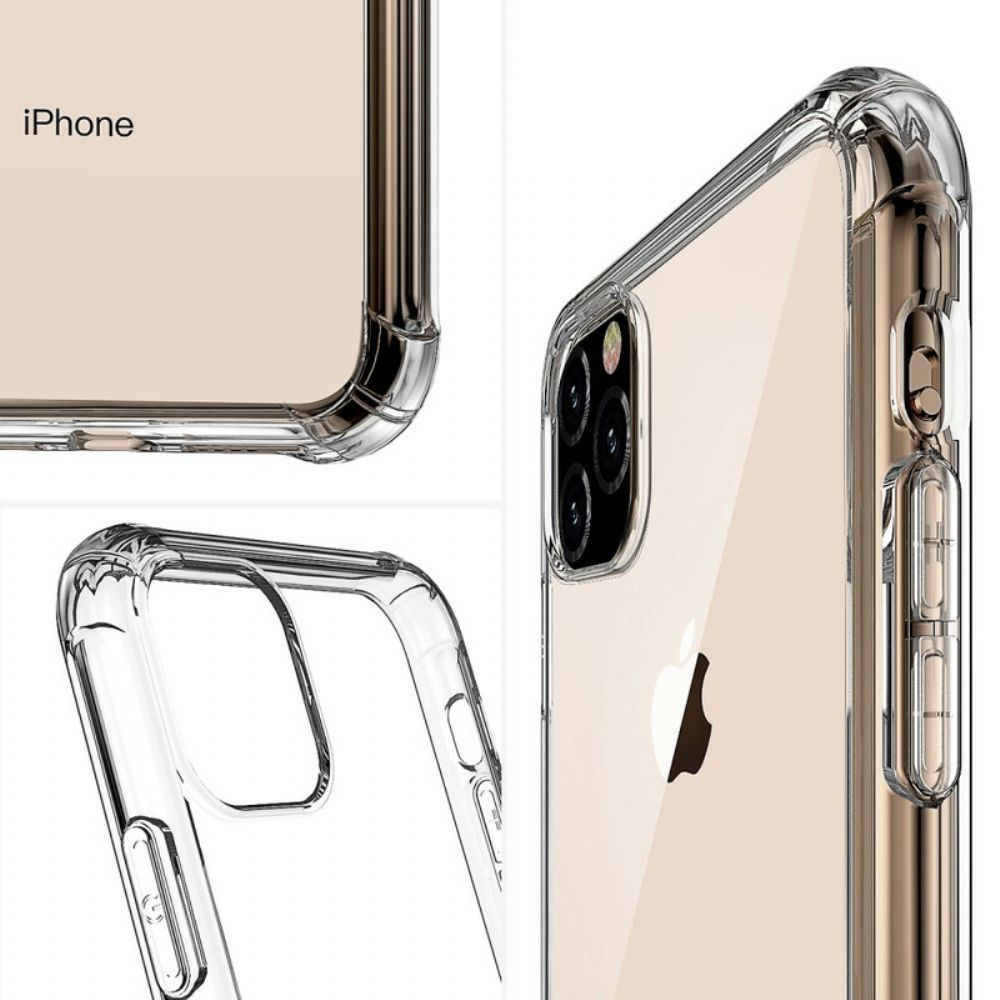 Hoesje voor iPhone 11 Pro Transparant Leeu-ontwerp