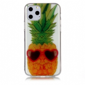 Hoesje voor iPhone 11 Pro Transparante Incognito Ananas