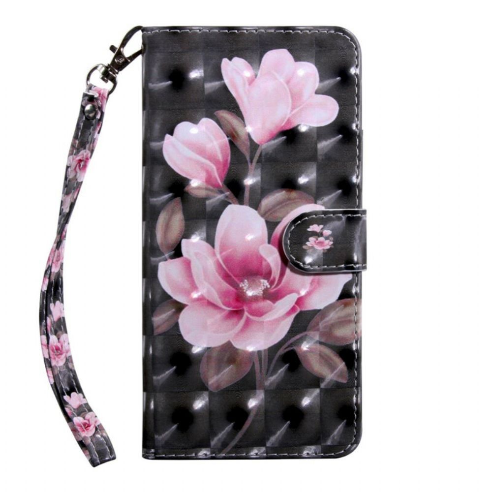 Leren Hoesje voor iPhone 11 Pro Bloesem Bloemen