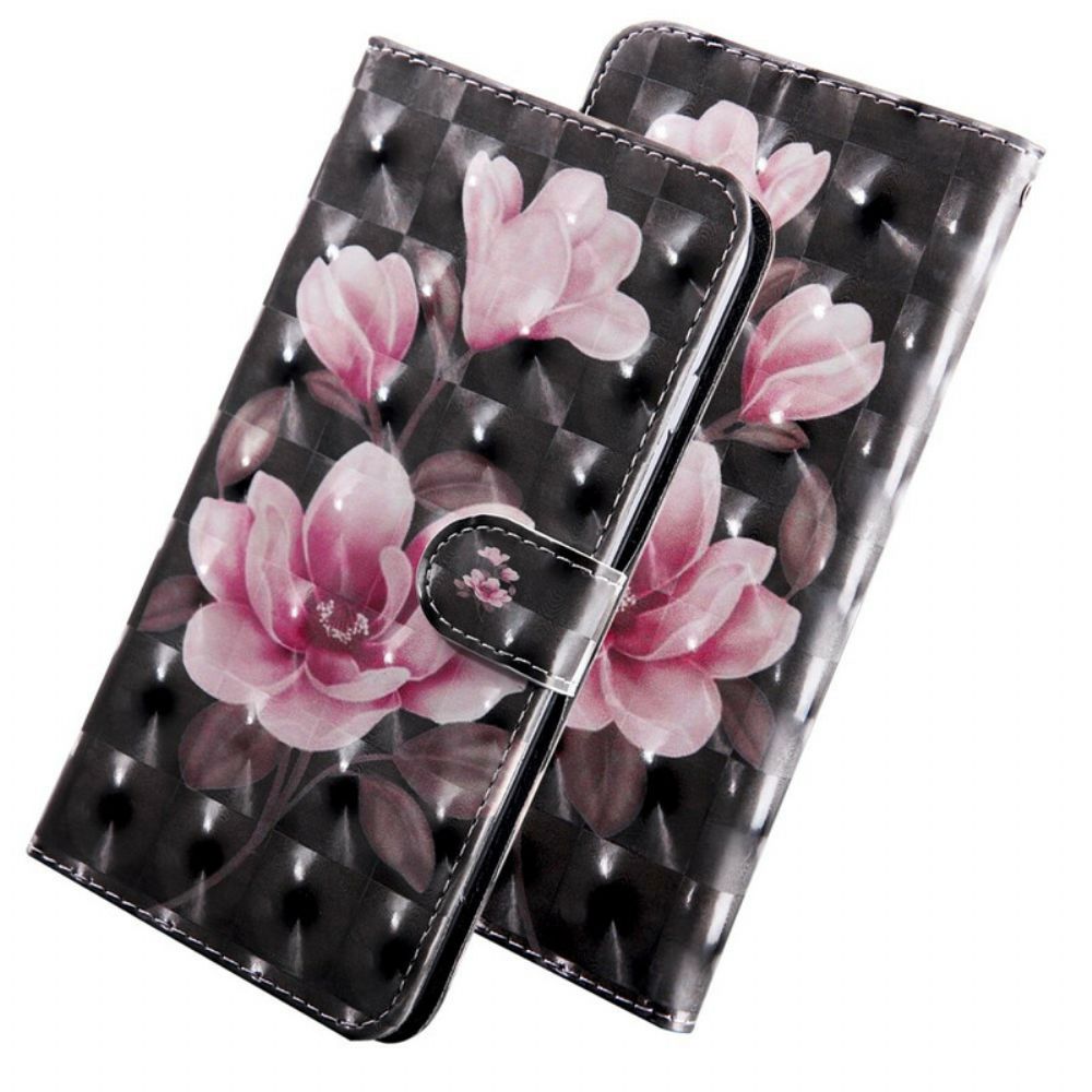 Leren Hoesje voor iPhone 11 Pro Bloesem Bloemen