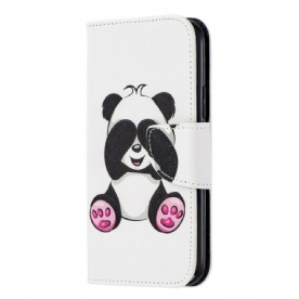 Leren Hoesje voor iPhone 11 Pro Pandaplezier