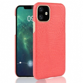 Telefoonhoesje voor iPhone 11 Pro Krokodillenleer Stijl