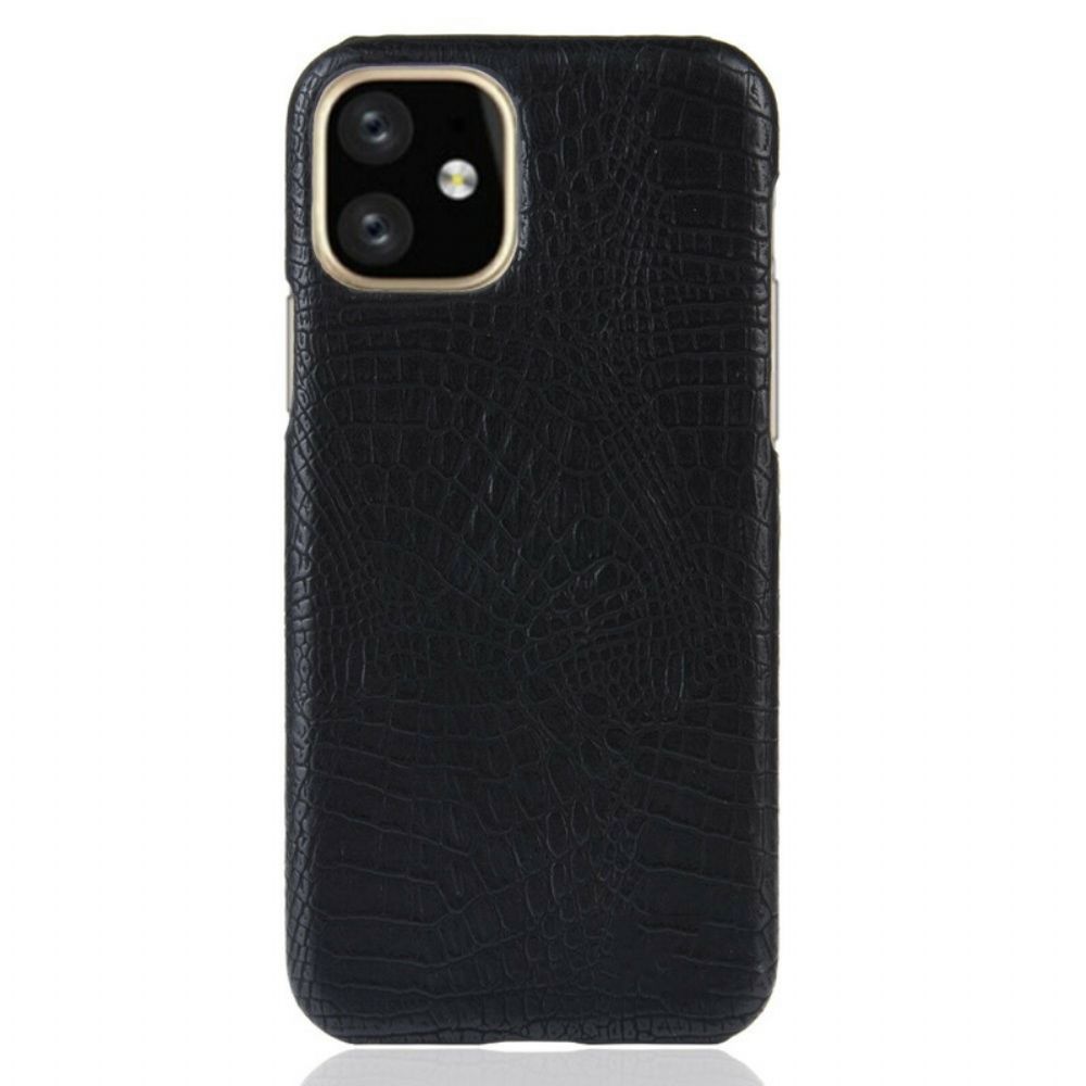 Telefoonhoesje voor iPhone 11 Pro Krokodillenleer Stijl