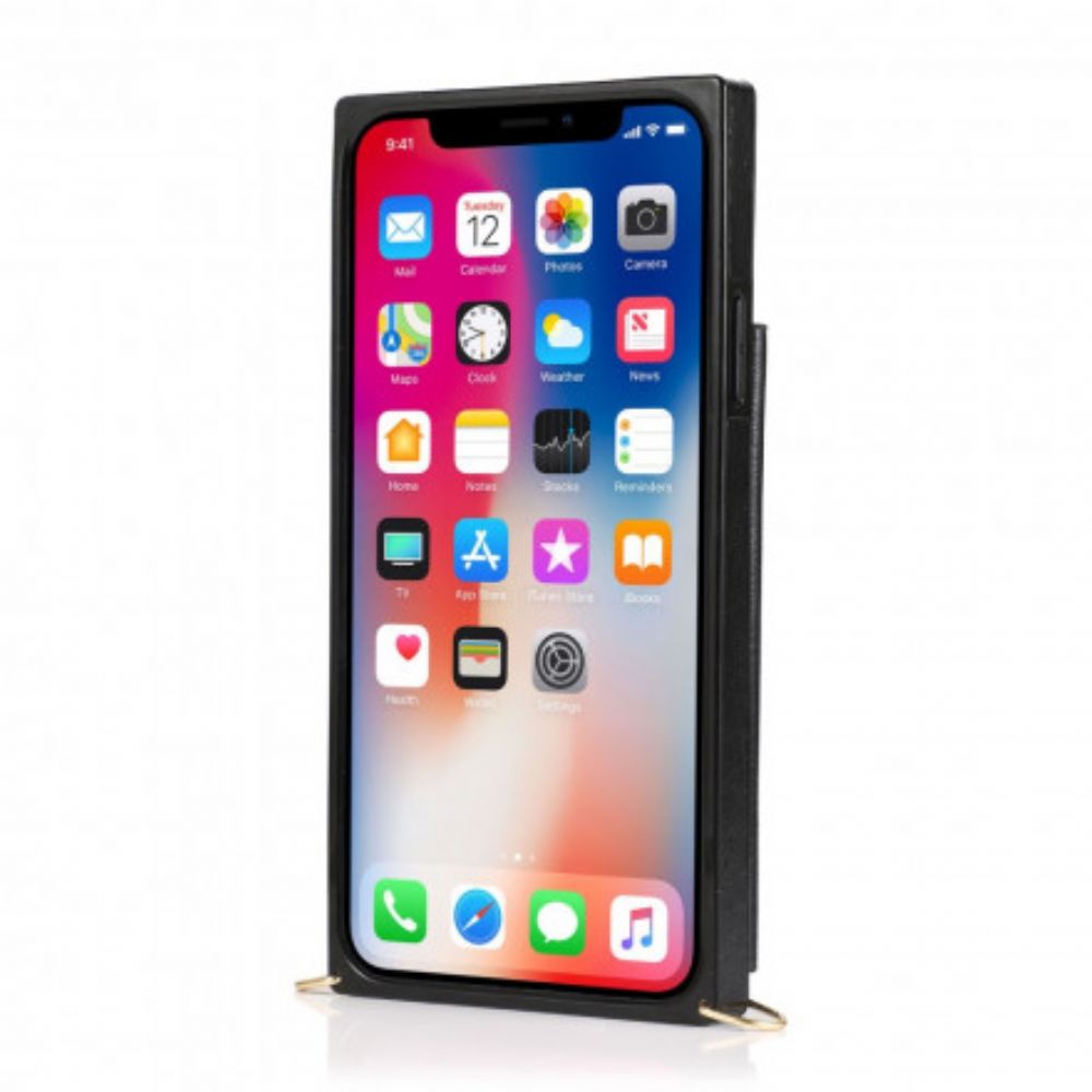 Telefoonhoesje voor iPhone 11 Pro Multifunctioneel Met Verstelbare Riem