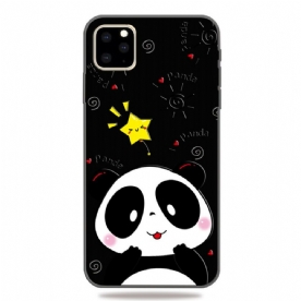 Telefoonhoesje voor iPhone 11 Pro Panda Ster