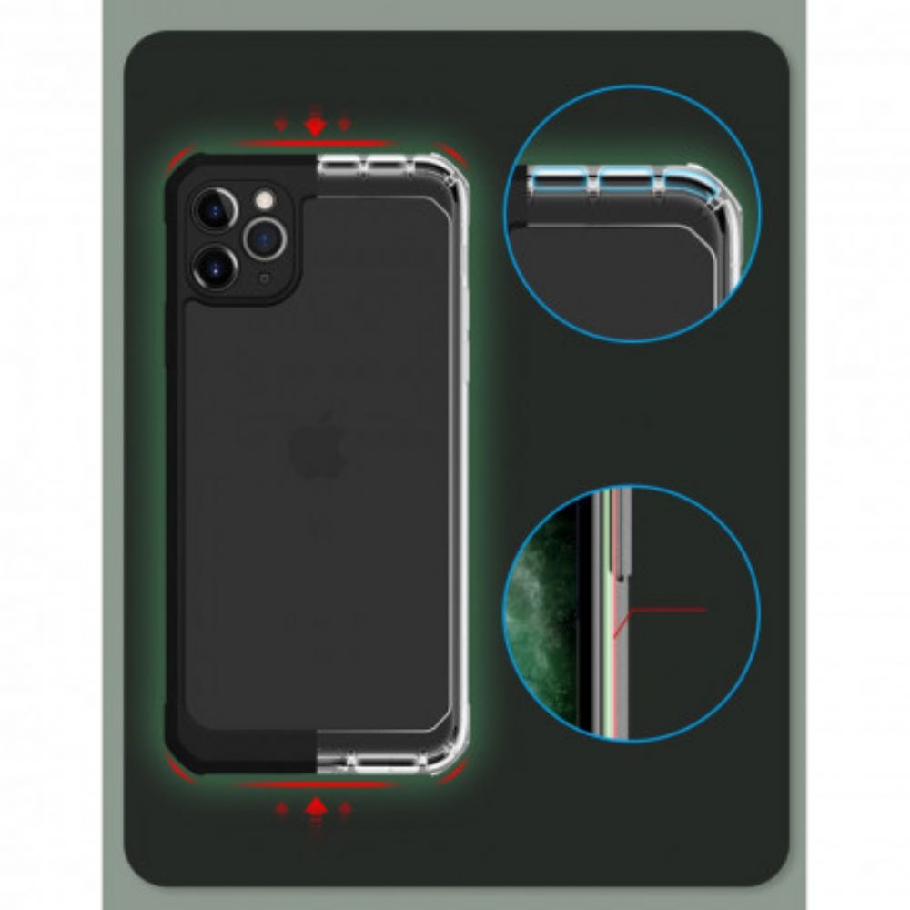 Telefoonhoesje voor iPhone 11 Pro Transparante Hybride X-level