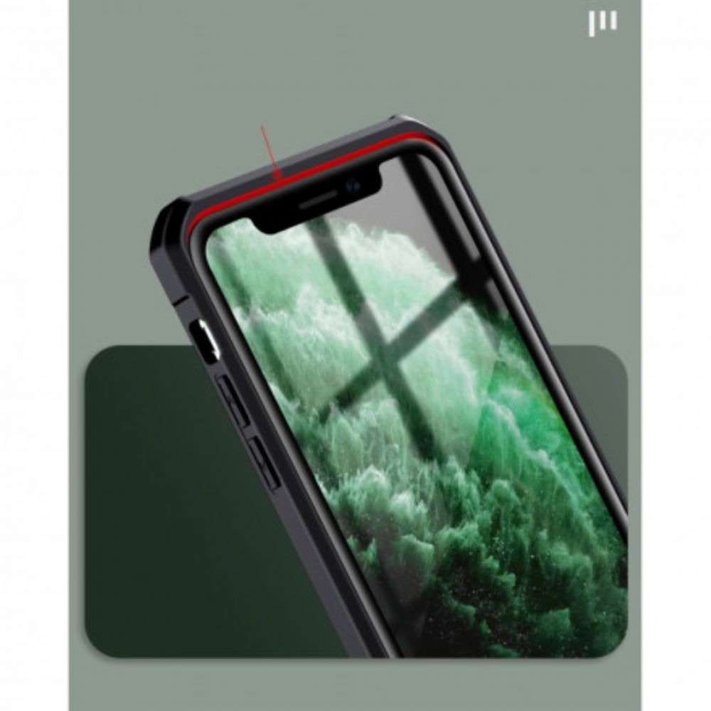 Telefoonhoesje voor iPhone 11 Pro Transparante Hybride X-level