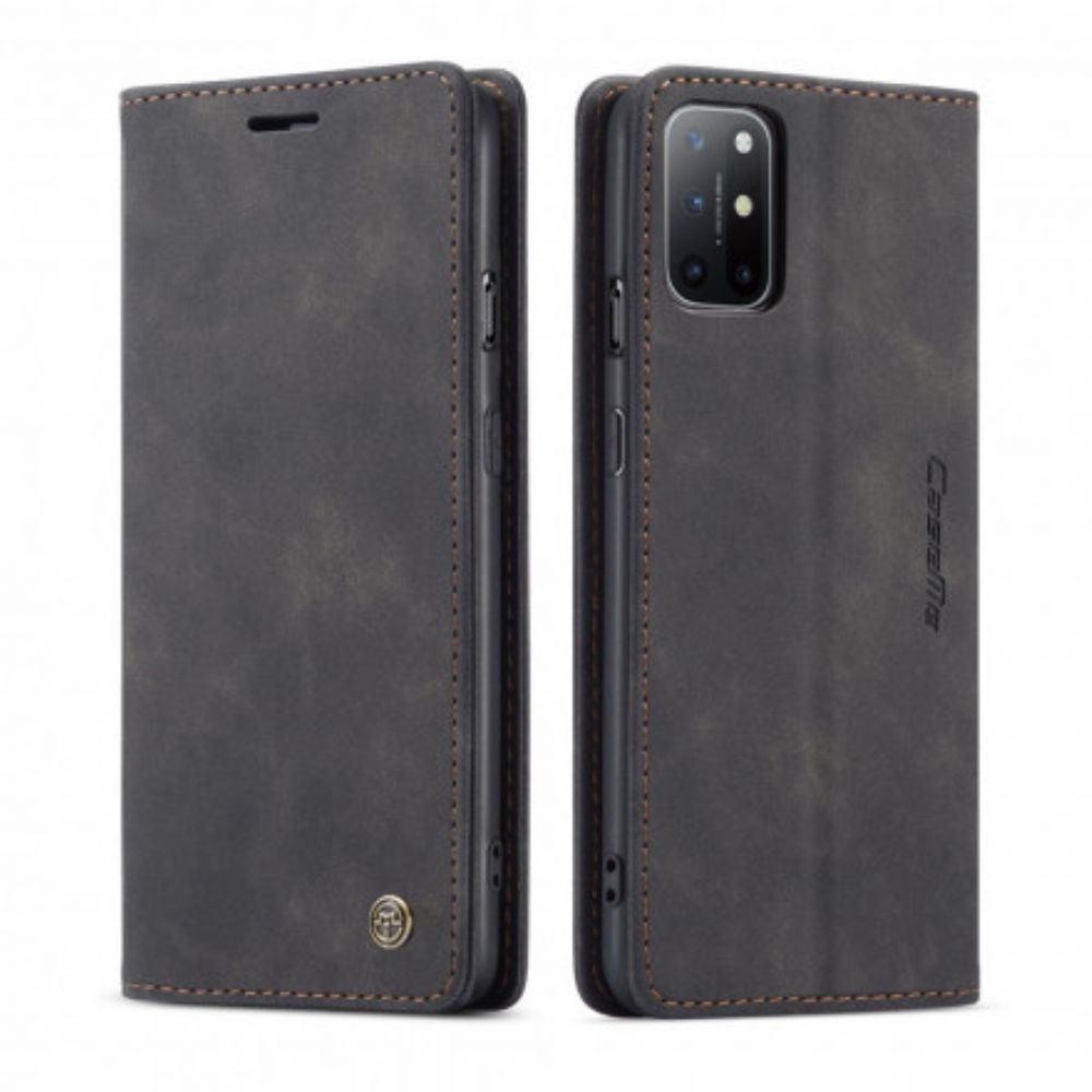 Bescherming Hoesje voor OnePlus 8T Folio-hoesje Caseme Kunstleer