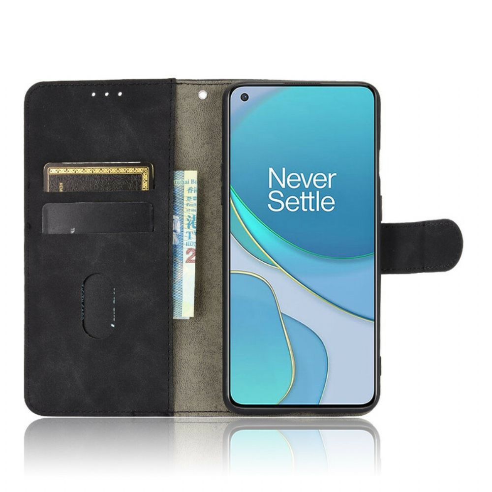 Flip Case voor OnePlus 8T Skin-touch