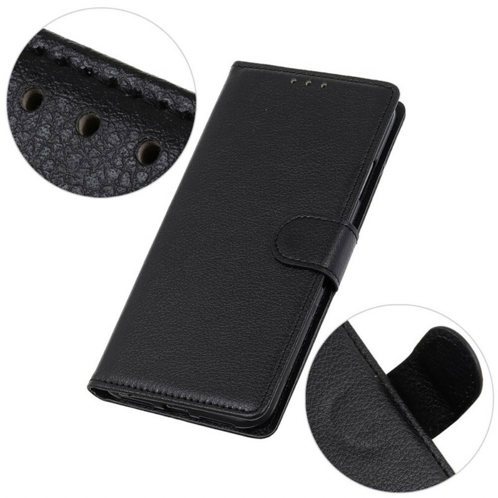 Flip Case voor OnePlus 8T Traditioneel Lychee