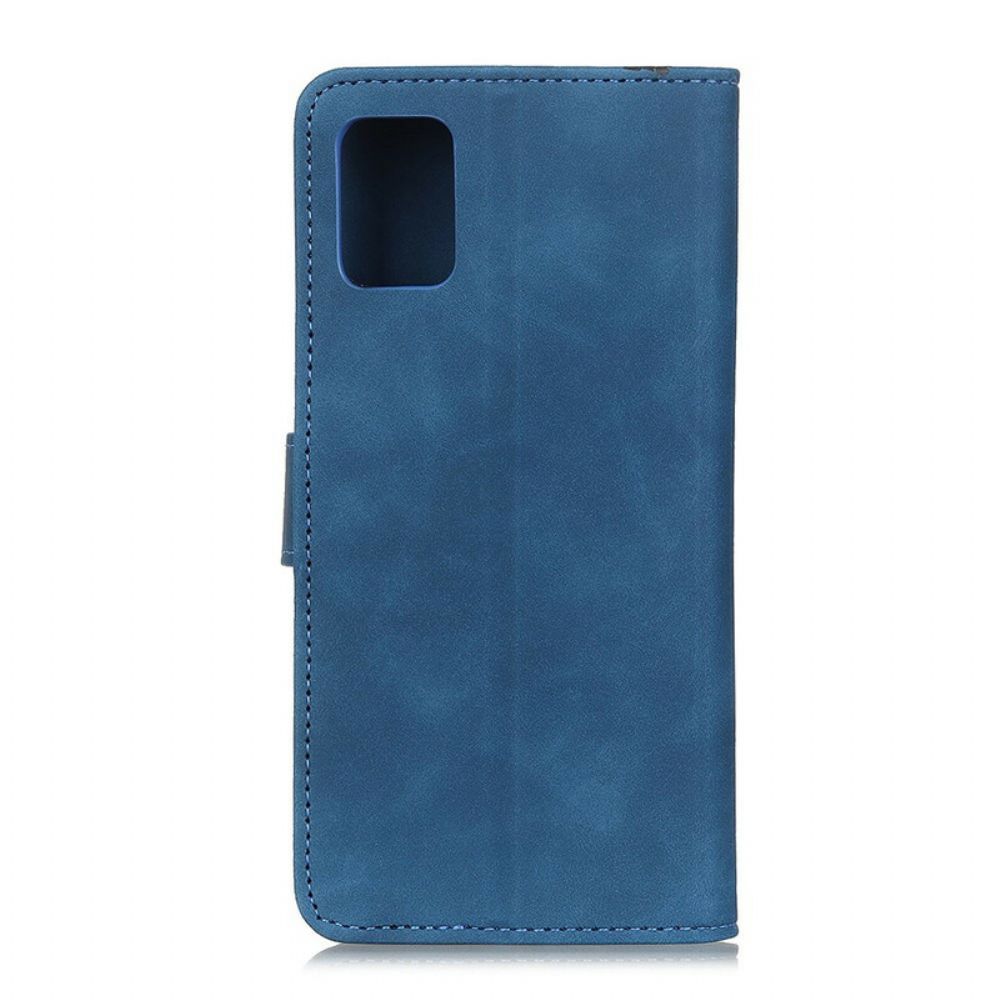 Folio-hoesje voor OnePlus 8T Vintage Leereffect Khazneh