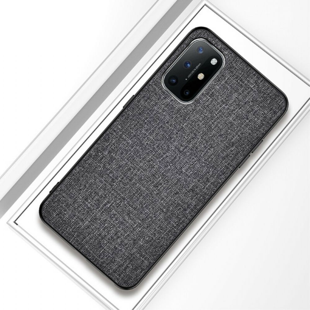 Hoesje voor OnePlus 8T Doek Textuur