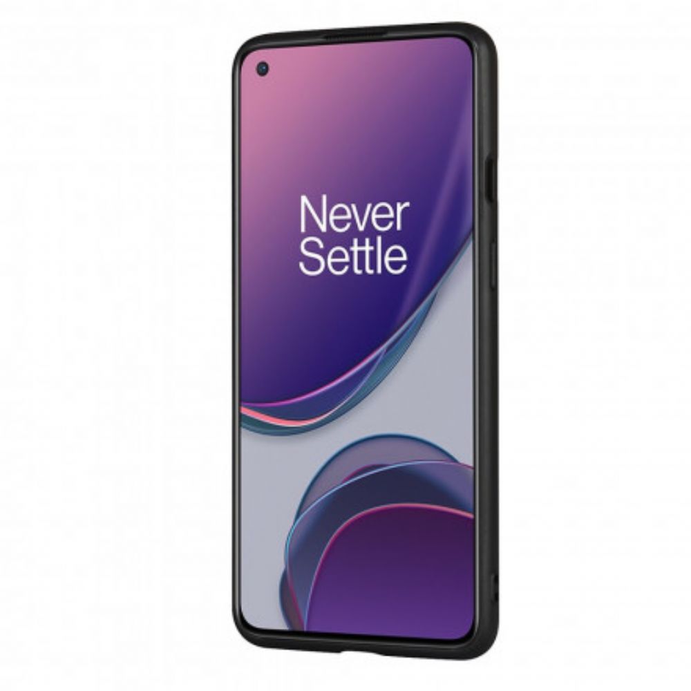 Hoesje voor OnePlus 8T Kaarthouder En Sleutelkoord