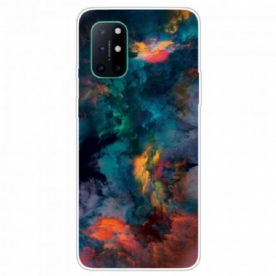 Hoesje voor OnePlus 8T Kleurrijke Wolken