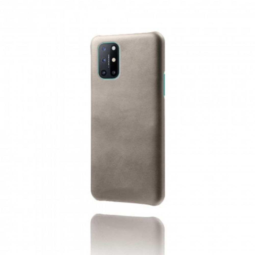 Hoesje voor OnePlus 8T Ledereffect