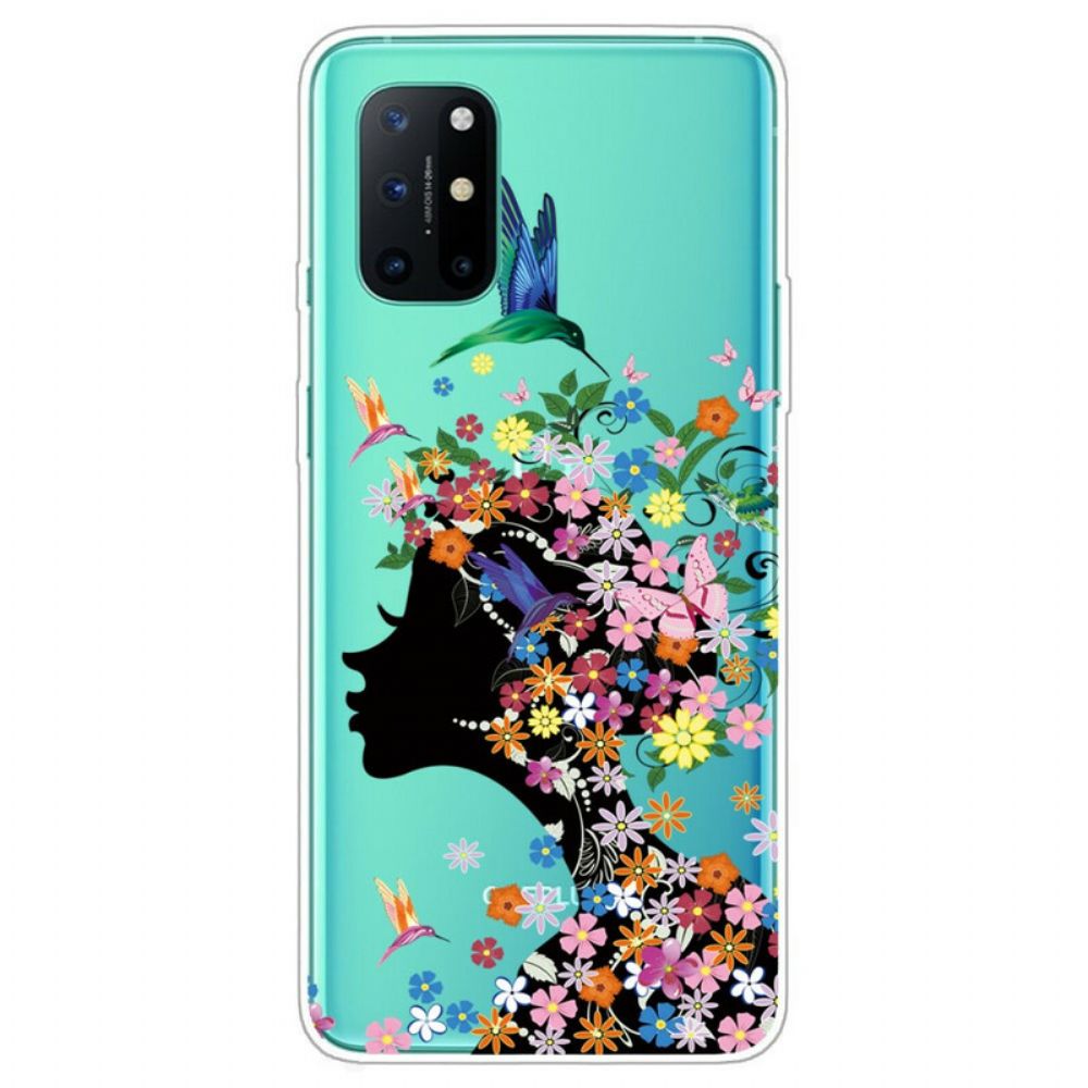 Hoesje voor OnePlus 8T Mooi Bloemhoofd