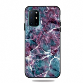 Hoesje voor OnePlus 8T Paars Marmer