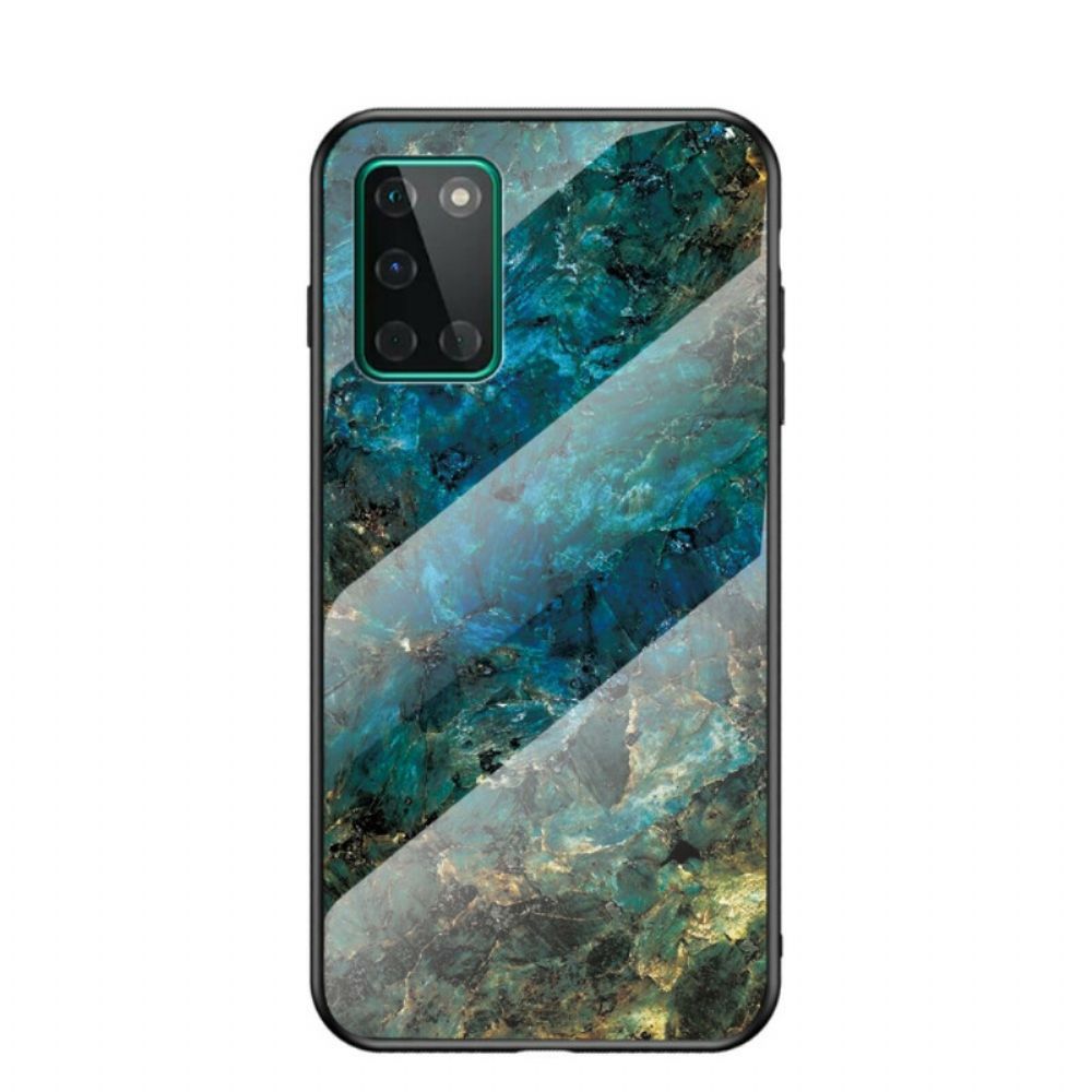 Hoesje voor OnePlus 8T Premium Kleuren Gehard Glas