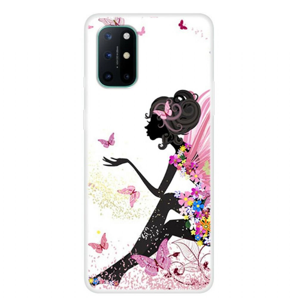 Hoesje voor OnePlus 8T Vlinder Dame