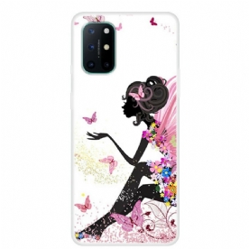 Hoesje voor OnePlus 8T Vlinder Dame