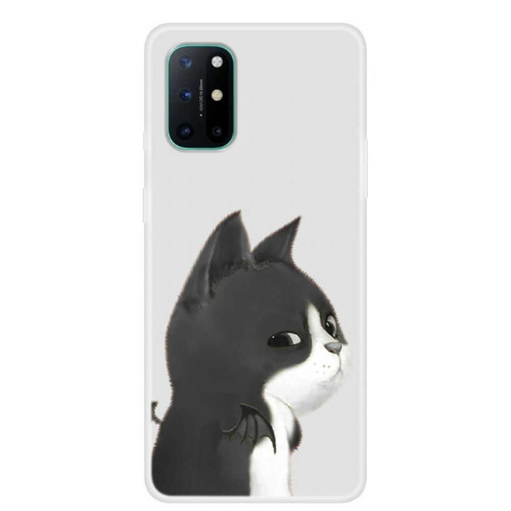 Telefoonhoesje voor OnePlus 8T Duivelskat