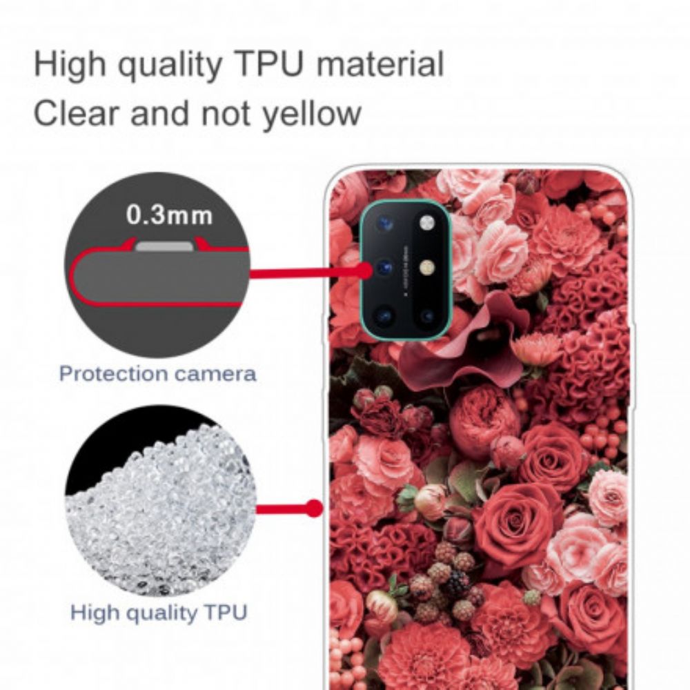 Telefoonhoesje voor OnePlus 8T Intense Bloemen