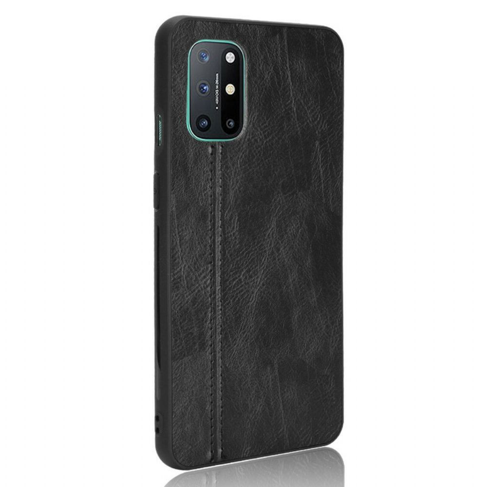 Telefoonhoesje voor OnePlus 8T Stijl Lederen Stiksels