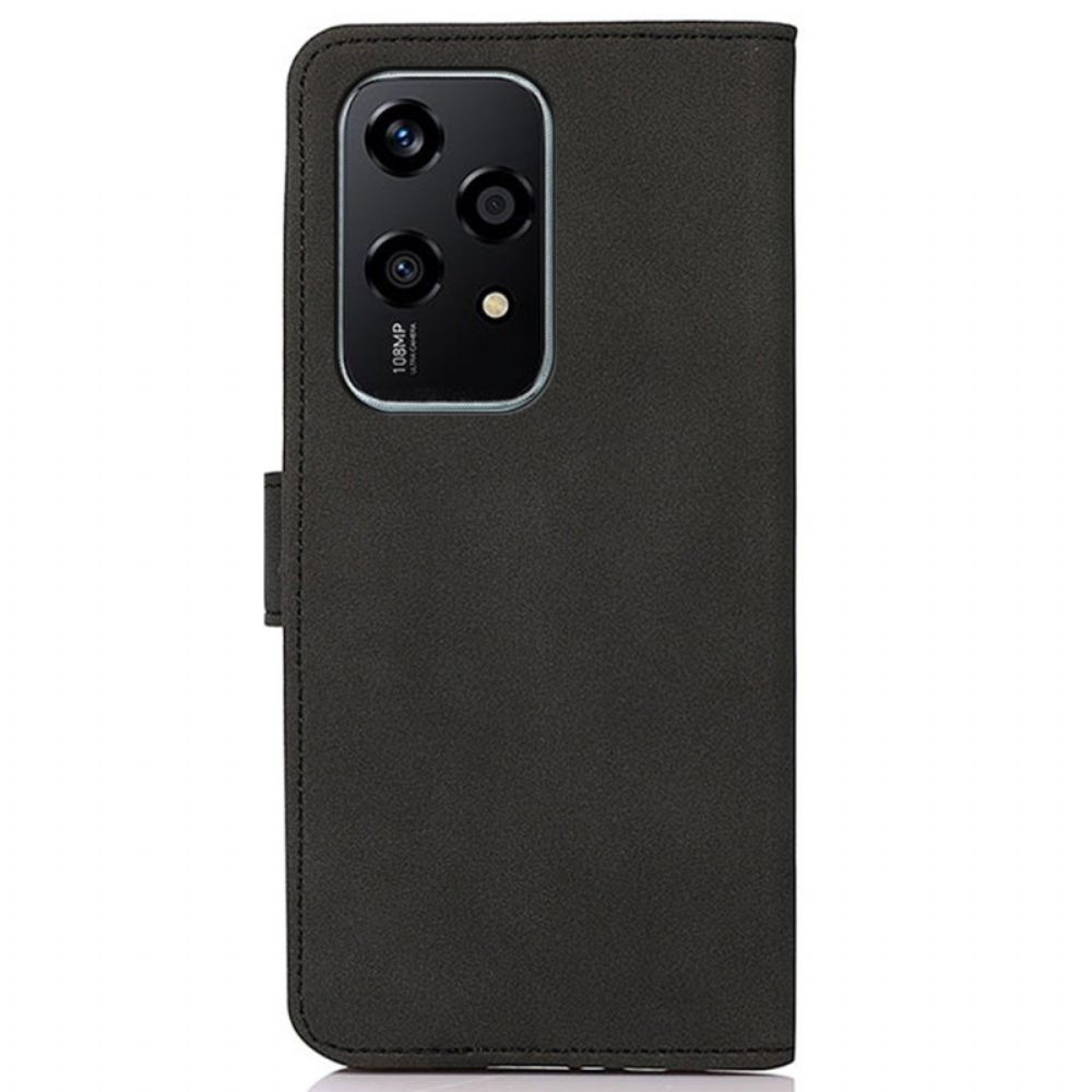 Flip Case Leren Honor 200 Lite Khazneh Suède-effect