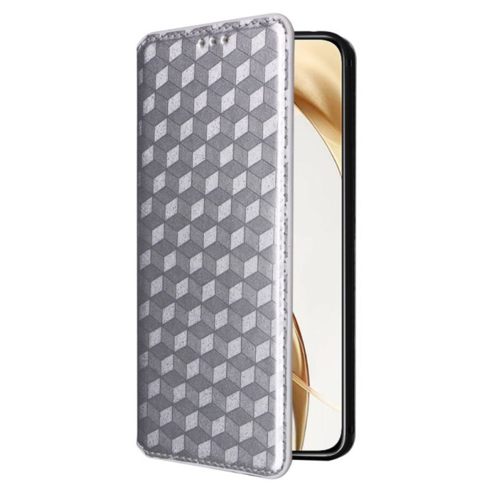 Folio-hoesje Honor 200 Lite Telefoonhoesje 3d Diamanten