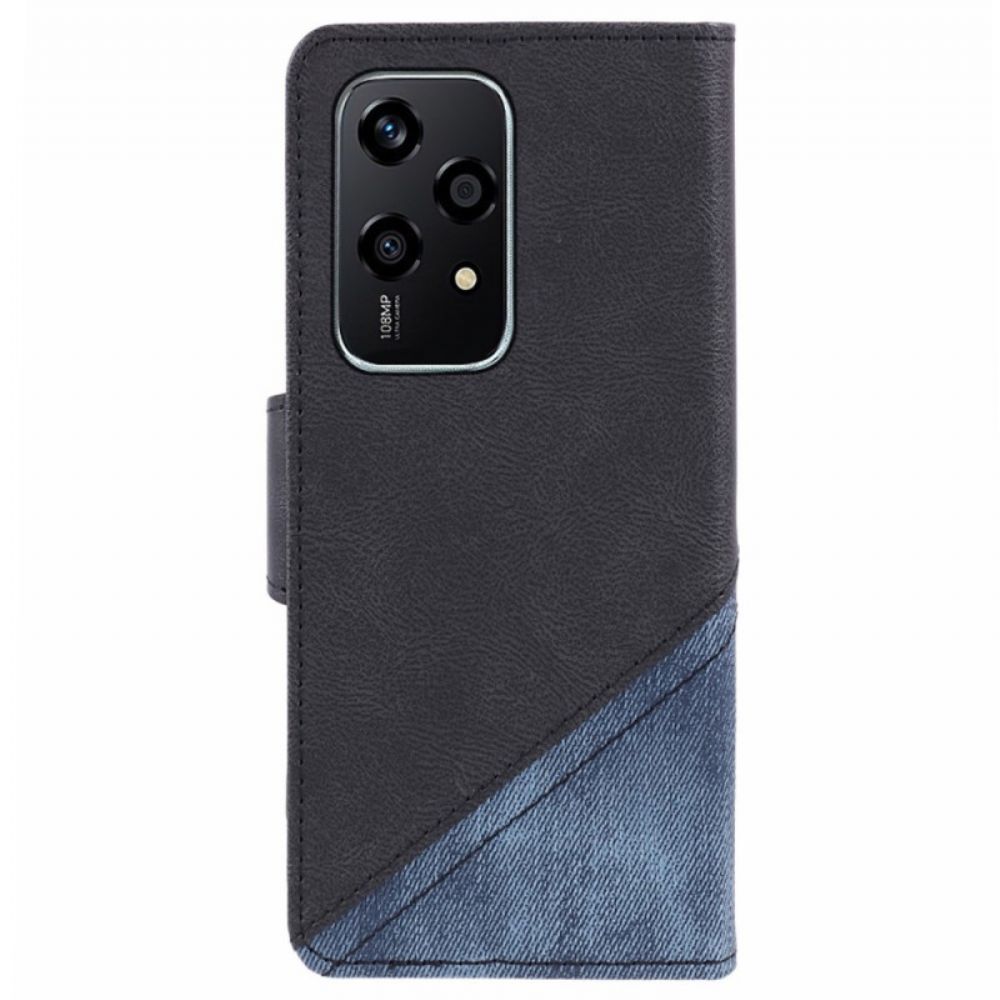 Leren Hoesje Voor Honor 200 Lite Bi-textuur