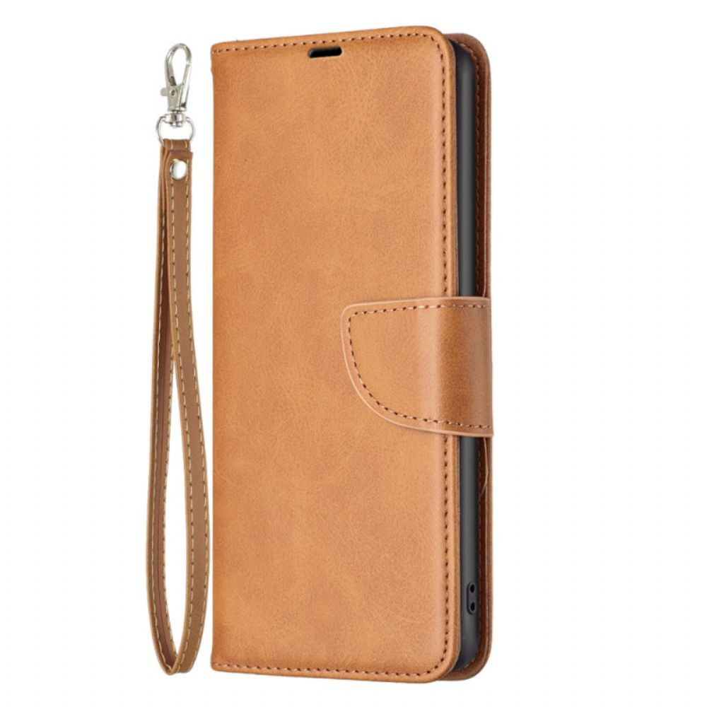 Leren Hoesje Voor Honor 200 Lite Ledereffect Met Riem