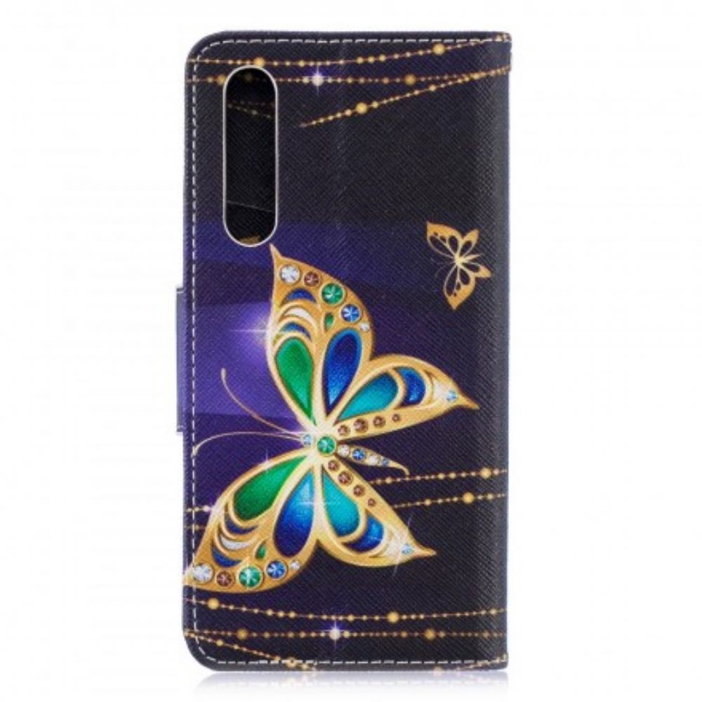 Folio-hoesje voor Huawei P30 Magische Vlinder