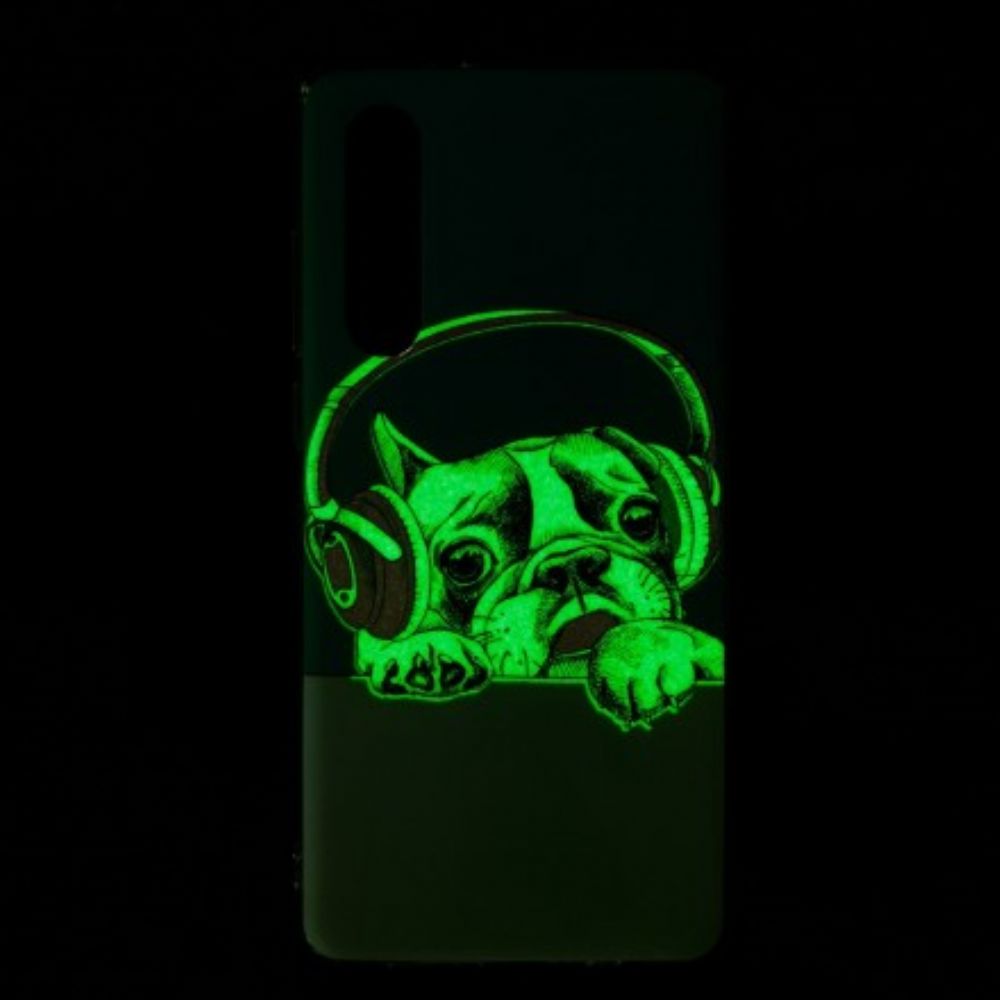 Hoesje voor Huawei P30 Fluorescerende Hond