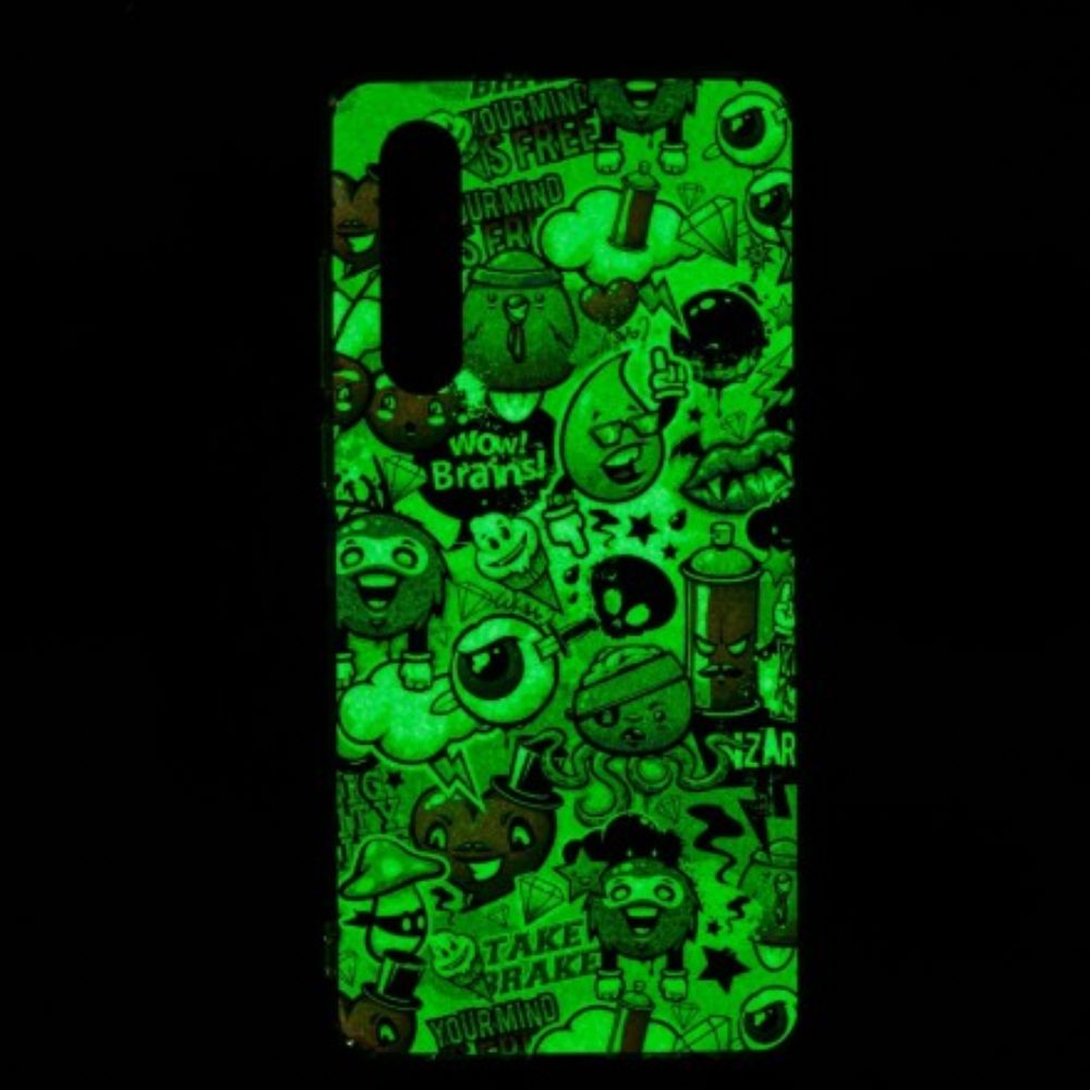 Hoesje voor Huawei P30 Fluorescerende Waanzin