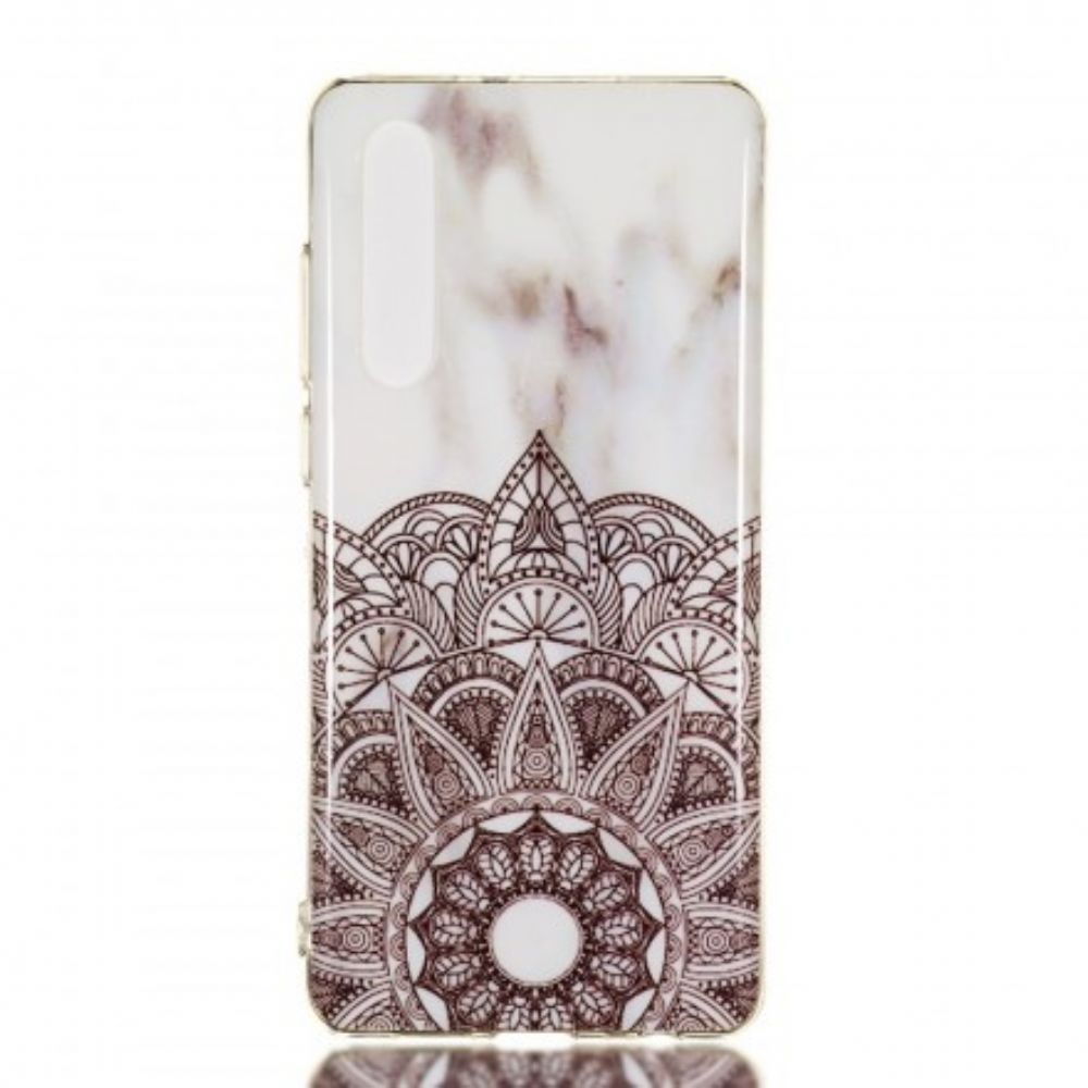 Hoesje voor Huawei P30 Marmeren Mandala